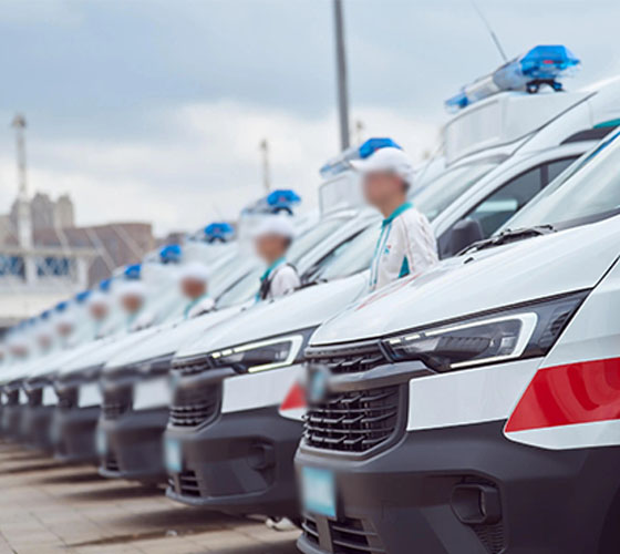 夏河县服务车队展示